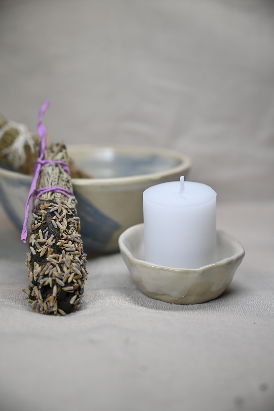 Lavender smudge
